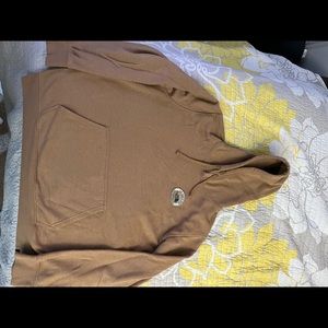 Mens North Face Hoodie Brown XXL